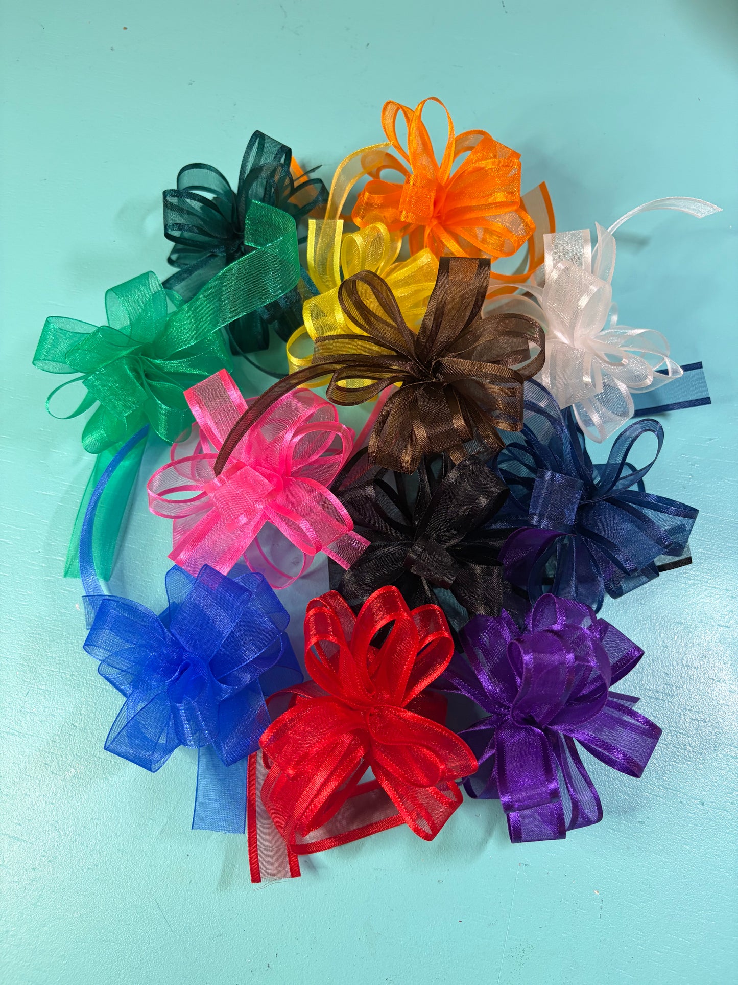 Ribbon Lei Poofs | Handmade Lei Add-On Embellishments